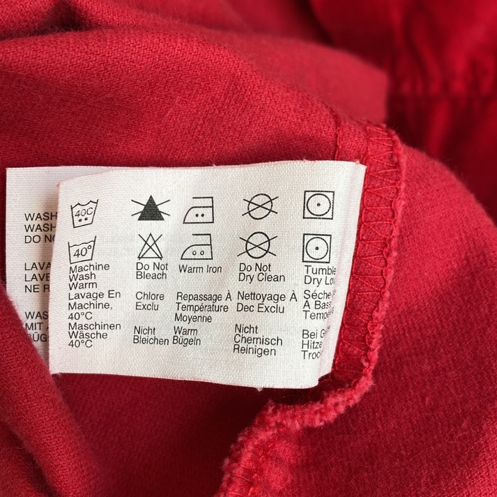 Esprit Girls' Red Corduroy Sleeveless Jumper Size: 10-11 Years - Picture 9 of 10